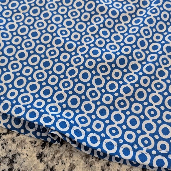 RIPSKIRT Length 1 Medium Dot for Dot Classic Blue White Geometric Design - Picture 2 of 6